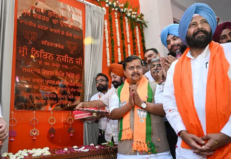 Punjab drug menace, gangsters a national concern: BJP chief Nitin Nabin