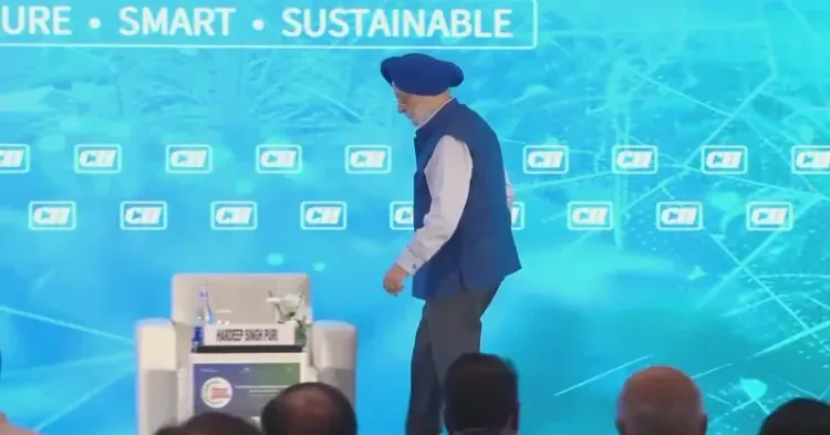 Puri addresses CII International Energy Conference in New Delhi
