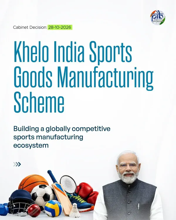 Puri: Cabinet clears ₹1,857 cr Khelo India Manufacturing Scheme