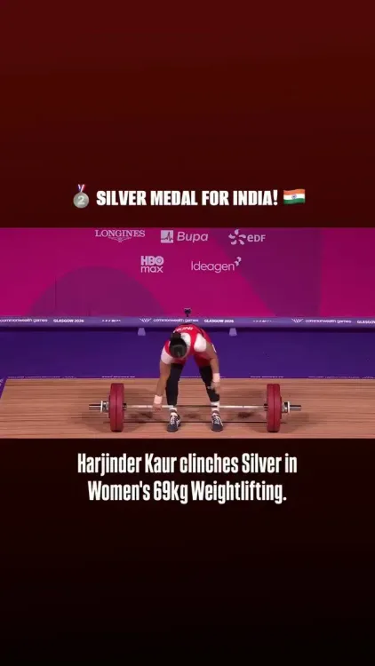 Puri hails Harjinder Kaur's CWG26 silver in 69kg weightlifting