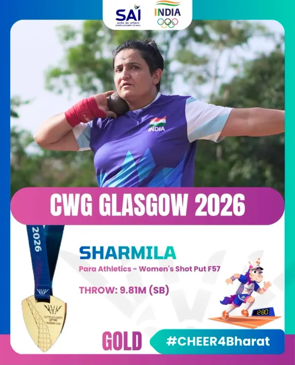Puri hails Sharmila's historic Para Athletics CWG Gold
