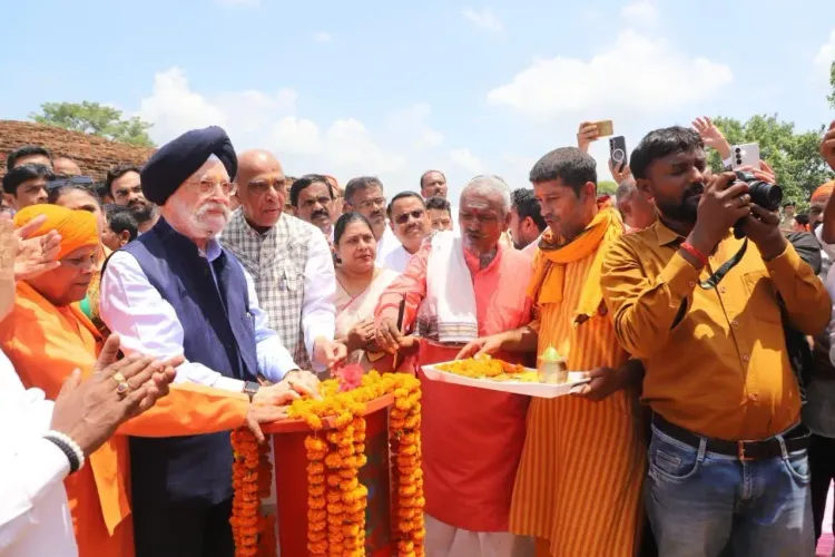 Puri Inaugurates Light-and-Sound Show at Kapilvastu