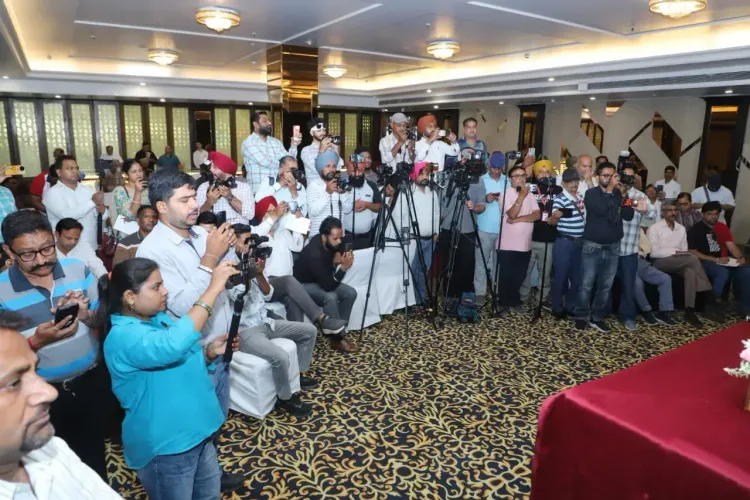 Puri Meets Ludhiana Media During Punjab Visit