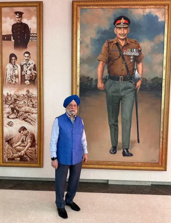 Puri pays tribute to Field Marshal Sam Manekshaw on death anniversary