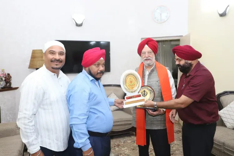 Puri Visits Century-Old Gurdwara in Digboi, Honours Sikh Role in India's Oil Story