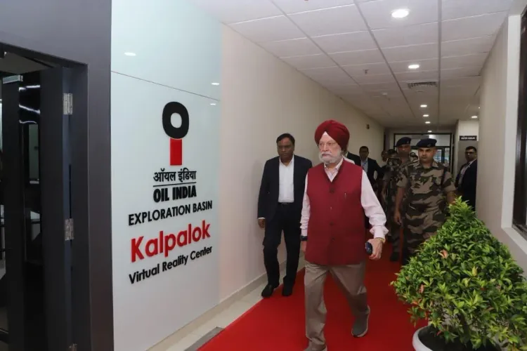 Puri visits Oil India's AI-VR centre Kalpalok in Duliajan