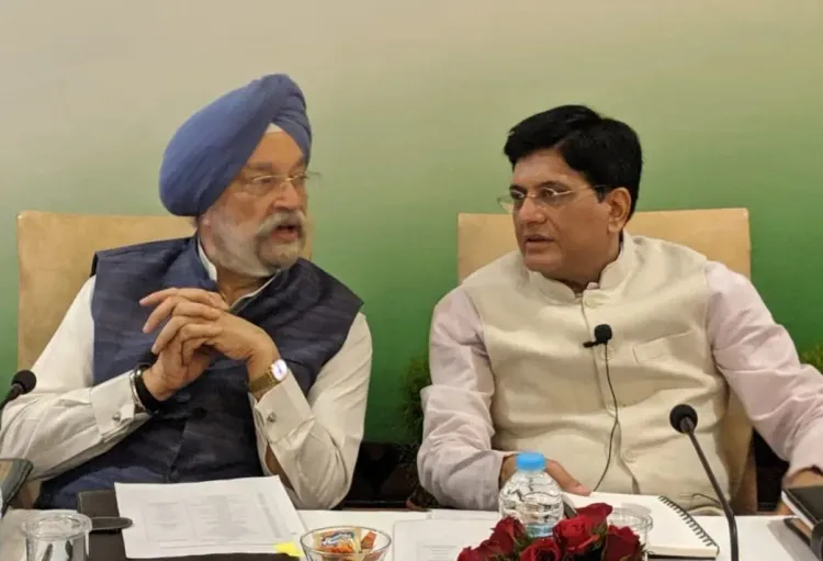Puri Wishes Piyush Goyal on Birthday