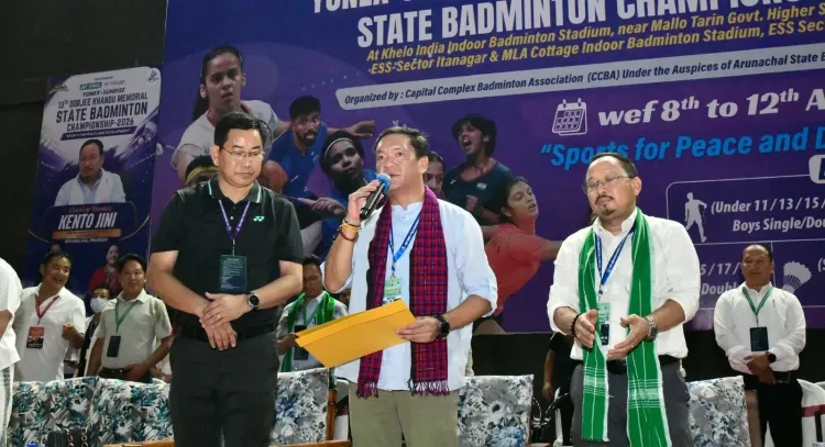 Arunachal CM Khandu doubles badminton championship fund to ₹50 lakh, eyes National Games glory