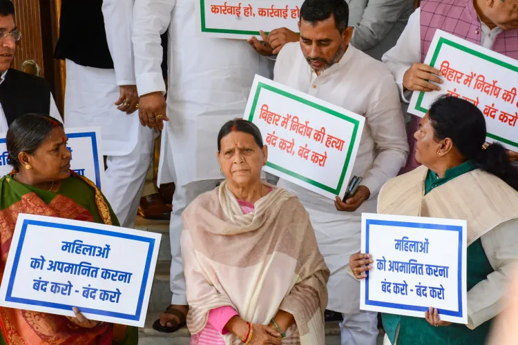 Rabri Devi Critiques NDA Government for Rising Crime Rates in Bihar