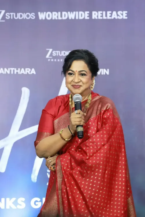 Radhika Sarathkumar reveals why she can't watch 'Hi' after Bhagyaraj's death