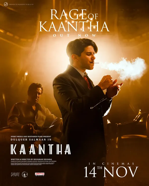Is 'Rage of Kaantha' from Dulquer Salmaan's 'Kaantha' the Fiery Track You’ve Been Waiting For?