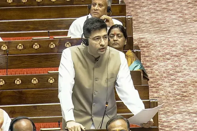 Raghav Chadha flags doctor-diagnostic 'cut money' nexus in Rajya Sabha