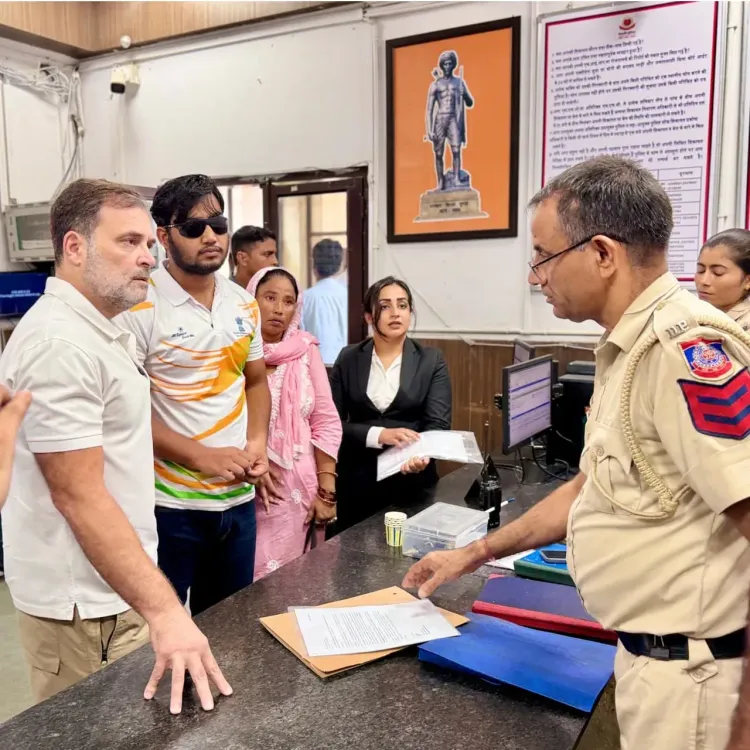 Rahul Gandhi Files FIR Over Pellet-Gun Attack on Jantar Mantar Protester