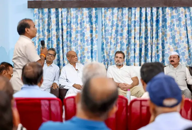 Rahul Gandhi holds Janata Darbar in Rae Bareli, SP workers join meet