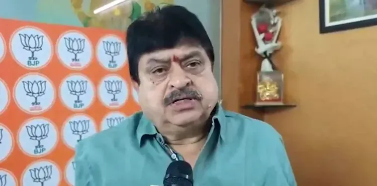 राहुल गांधी के PM आवास प्रदर्शन पर BJP का पलटवार, रामचंद्र राव बोले — संसद छोड़ सड़क पर क्यों?