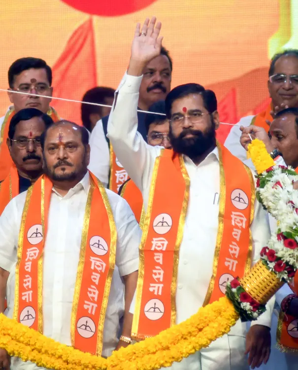 Eknath Shinde at Shiv Sena's 60th anniversary: 'Rahul Gandhi leads those who keep losing'