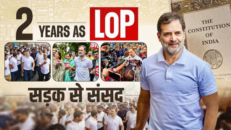 Rahul Gandhi Marks 2 Years as Leader of Opposition