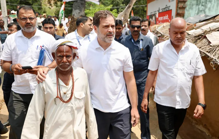 Did Rahul Gandhi Connect with the Family of the 'Mountain Man' in Bihar?