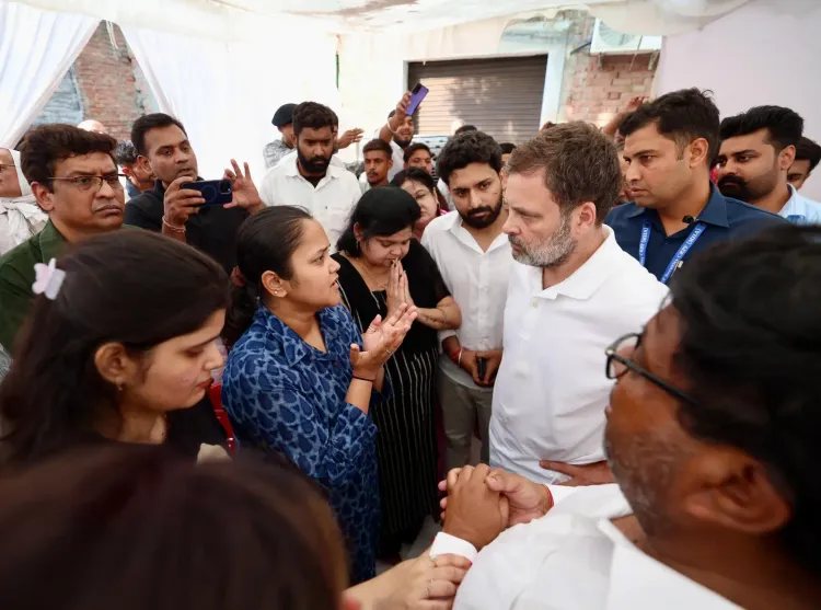 Did Rahul Gandhi Meet the Family of Pahalgam Terror Attack Victim?