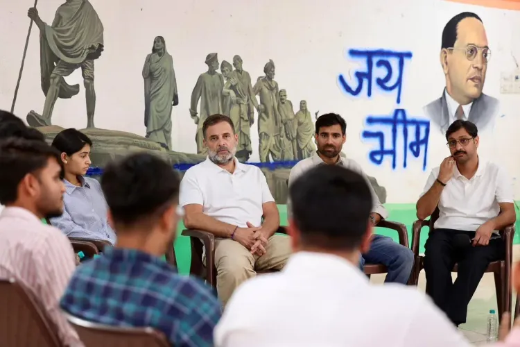 Rahul Gandhi Meets NEET Aspirants, Slams Modi Govt Over Exam Woes