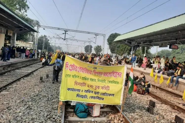 Cooch Behar Rail Blockade Ends; Train Services Disrupted