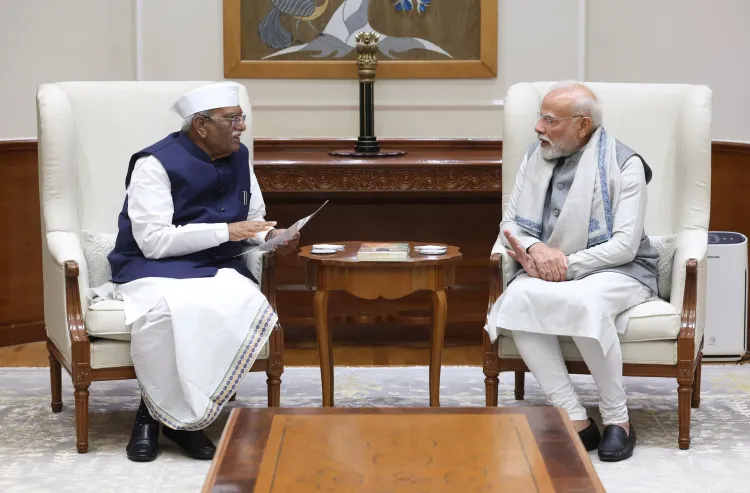 Did Raj Guv Haribhau Bagade Meet President, PM Modi and Union Minister in Delhi?