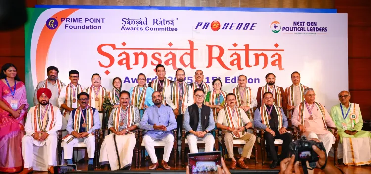 Did Rajasthan BJP Chief Madan Rathore Receive the Sansad Ratna Award?