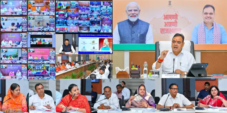 Rajasthan CM Bhajanlal Sharma sets 100-day urban transformation plan for cities