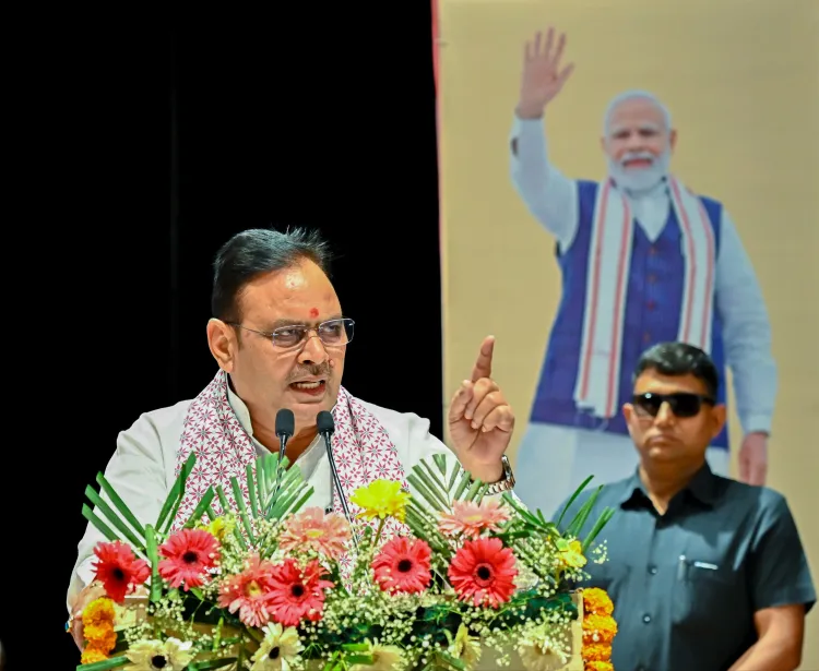 Rajasthan's CM Sharma Responds Forcefully to Gehlot's Delhi Criticism