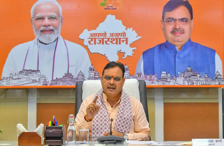 How is Rajasthan CM Reviewing Revenue Departments to Boost Target-Based Action Plans?