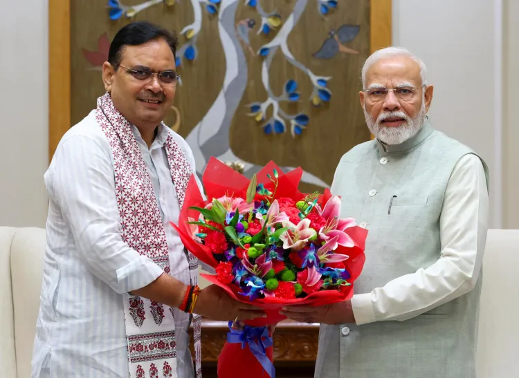 Did Rajasthan CM Sharma Confer with PM Modi in Delhi?