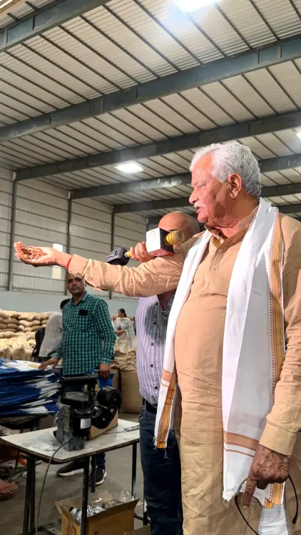 Rajasthan Agriculture Minister Kirodi Lal Meena raids illegal seed factories in Chomu