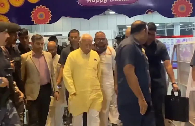 Did RSS Chief Mohan Bhagwat Arrive in Jaipur for Centenary Celebrations?