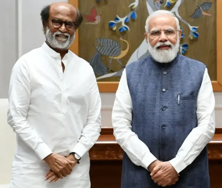 What Heartfelt Wishes Did Rajinikanth Share for PM Modi's Birthday?