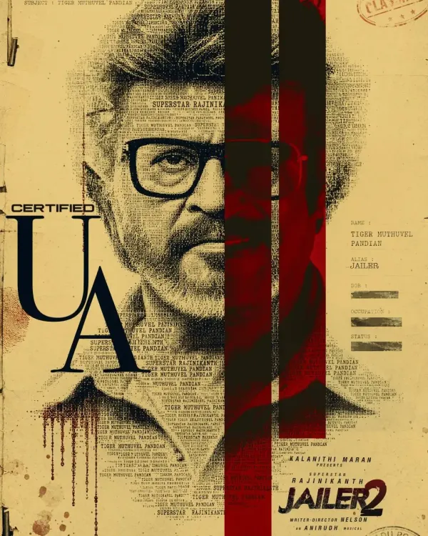 Rajinikanth's Jailer 2 gets U/A certificate, releases October 15