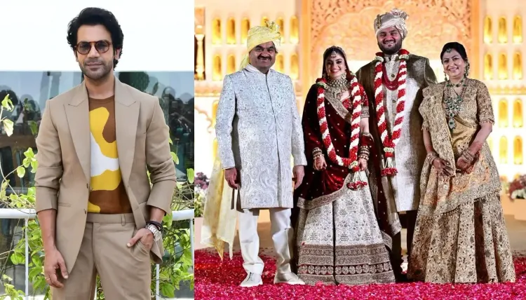 Rajkummar Rao Sends Heartfelt Wishes to Jeet Adani on His Love-Filled Wedding