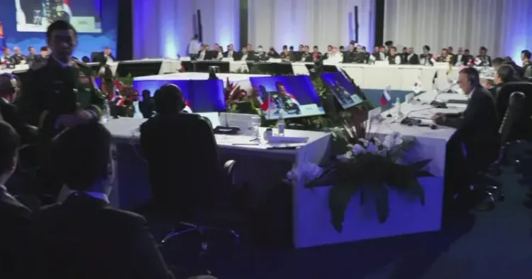 Rajnath Singh Addresses ADMM-Plus Meeting in Cebu