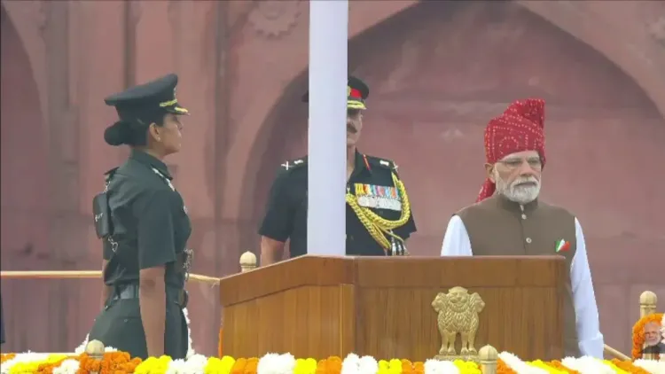 Rajnath Singh: Army Band Plays Vande Mataram at Red Fort