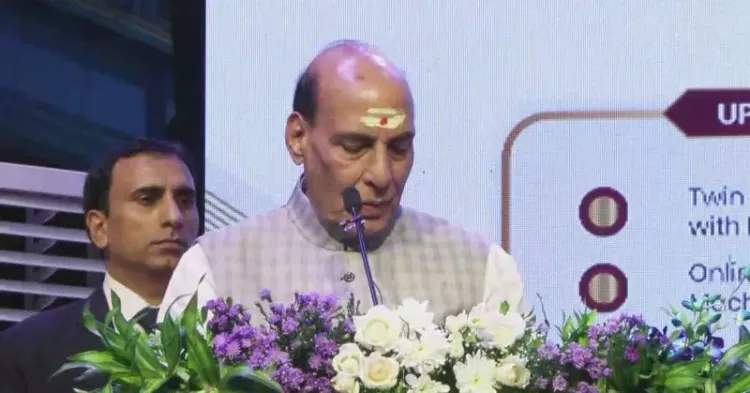 Rajnath Singh at Bhoomi Pujan for 10,000-Ton Aluminium Press in Nagpur