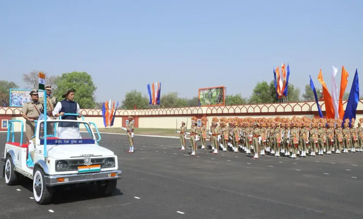 Rajnath Singh Greets CRPF on 87th Raising Day