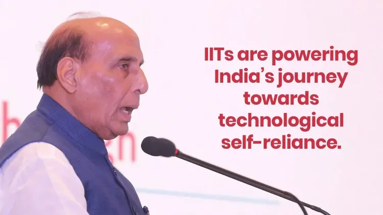 Rajnath Singh Hails IITs as Engine of Atmanirbhar Innovation