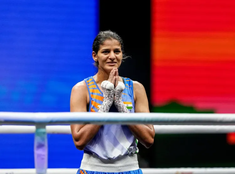 Rajnath Singh hails Jaismine Lamboria's CWG 2026 boxing gold