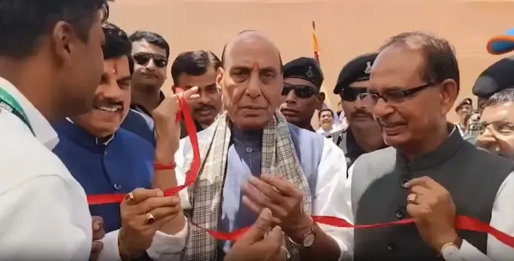 Rajnath Singh Launches Three-Day ‘Unnat Krishi Mela’ in Raisen, MP
