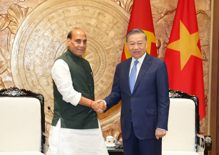 Rajnath Singh meets Vietnam President To Lam, deepens defence ties