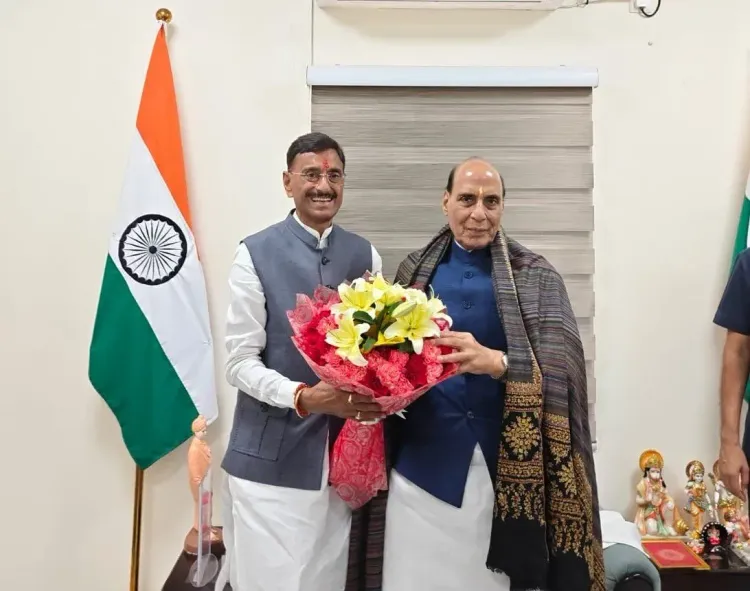 Rajnath Singh Thanks BJP MP Sanjay Seth for Greetings