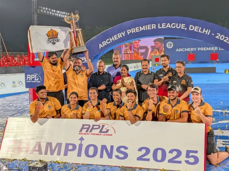 Did Rajputana Royals Secure Victory at the First Archery Premier League?