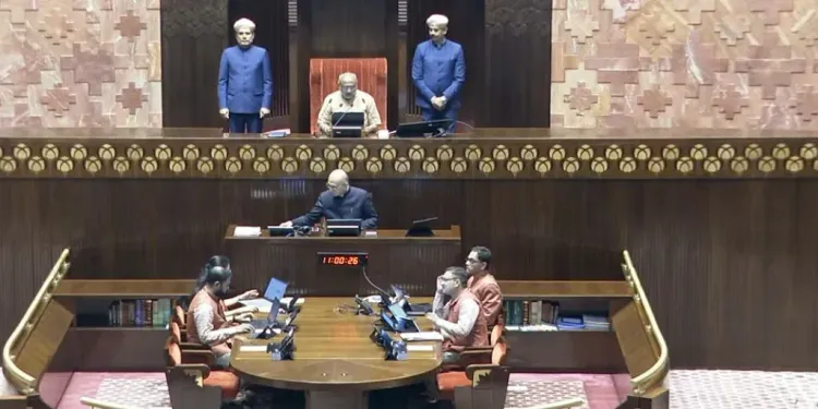 Rajya Sabha adjourned amid Opposition uproar during Zero Hour on August 11
