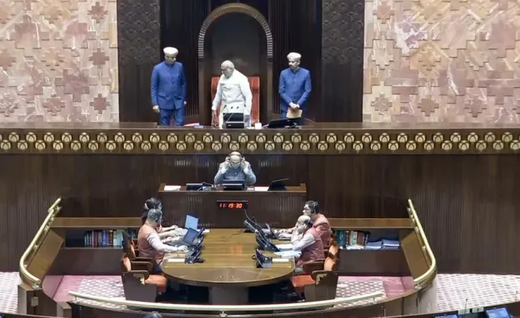 Rajya Sabha adjourned till 2 pm as Opposition demands Amit Shah's presence