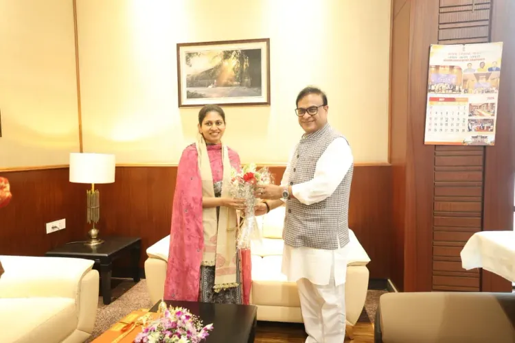 Raksha Khadse Meets CM Himanta, Discusses Assam Sports Growth