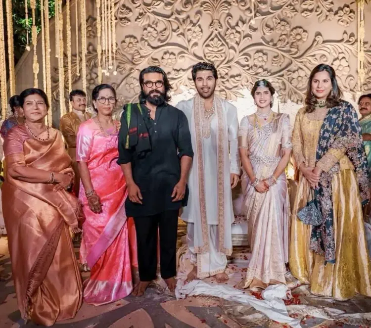 Ram Charan Celebrates Allu Sirish and Nayanika's Wedding Journey